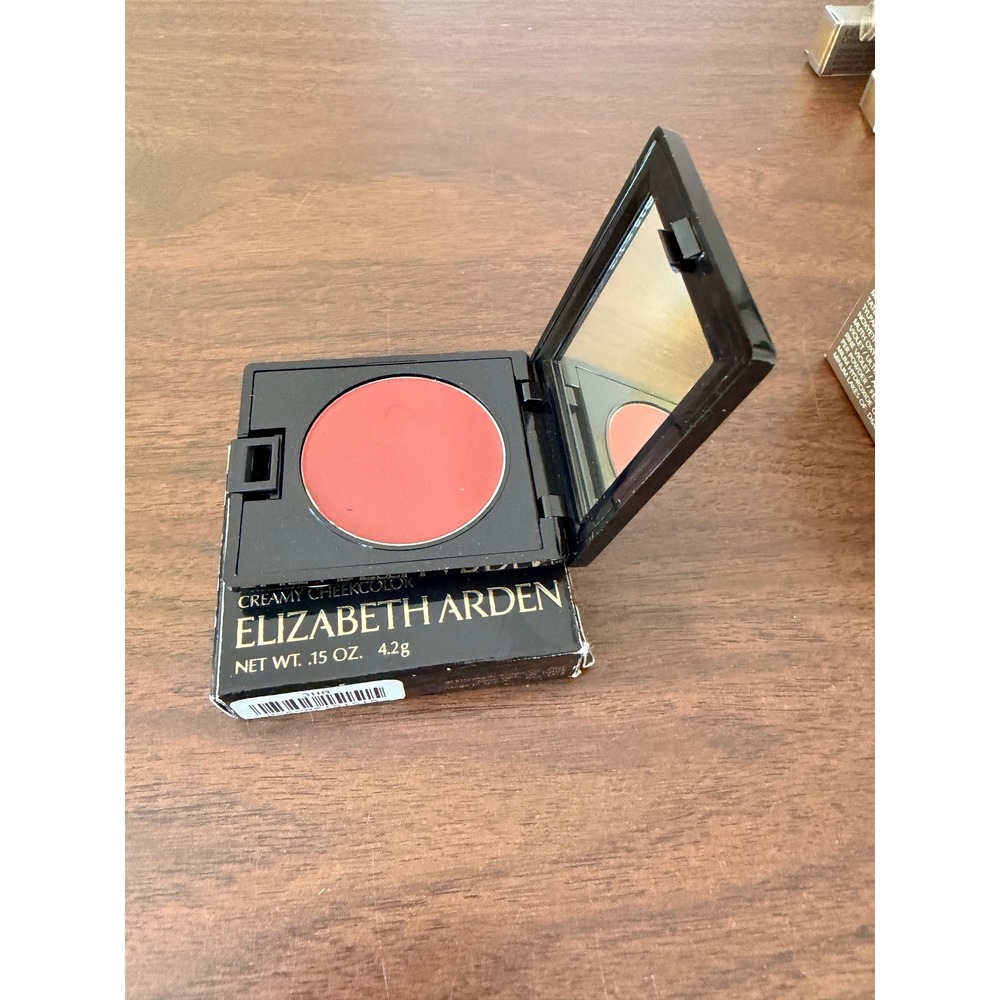 Elizabeth Arden Creamy Cheekcolor Currant 001‎ Berry Cream Blush 0.15oz Compact